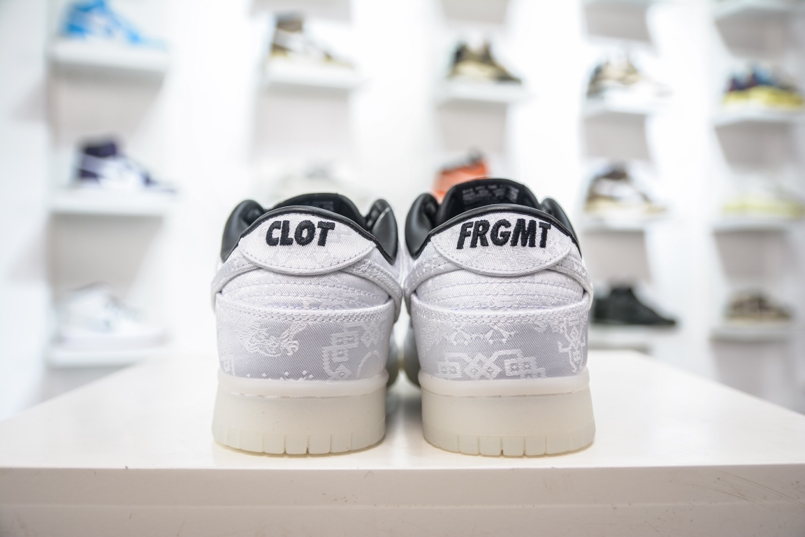 Y New G version pure original high-end line Clot x fragment x dunk three-party joint Guan Xi silk FN0315-110