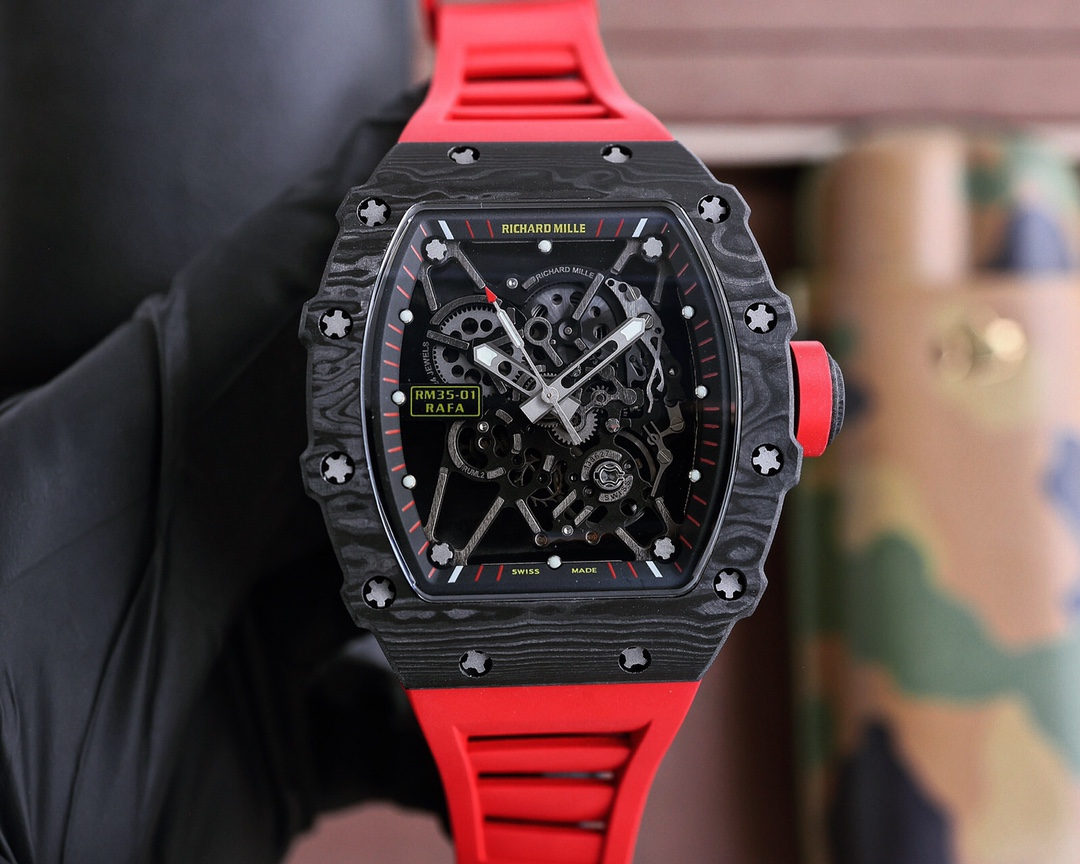 Richard Miller RM35-01: Innovative NTPT Carbon-Fibre Watch with Superior Quality and Design