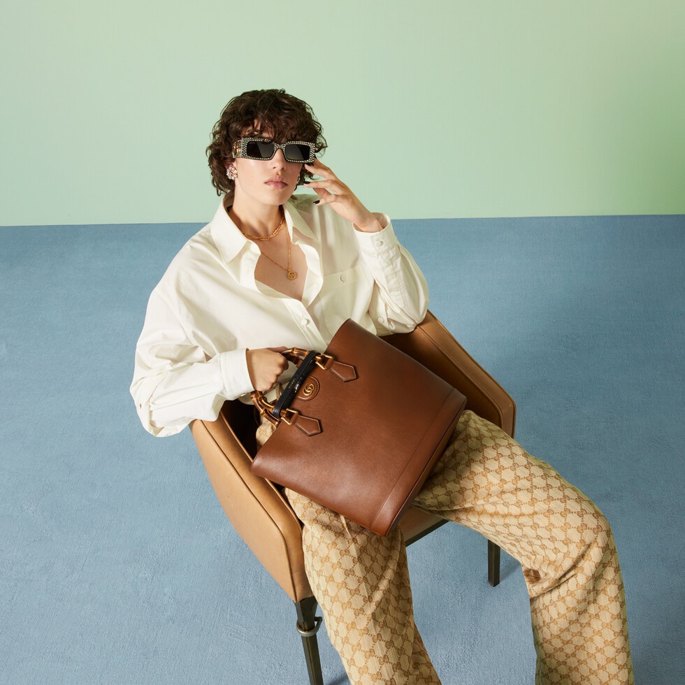 Gucci Diana Brown tote everyday