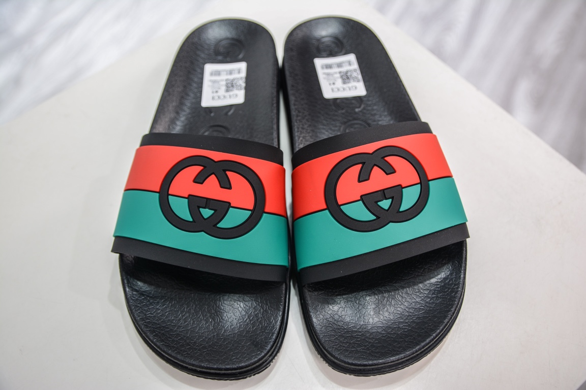 EG's Gucci flip flops are produced by Guangdong OEM factory