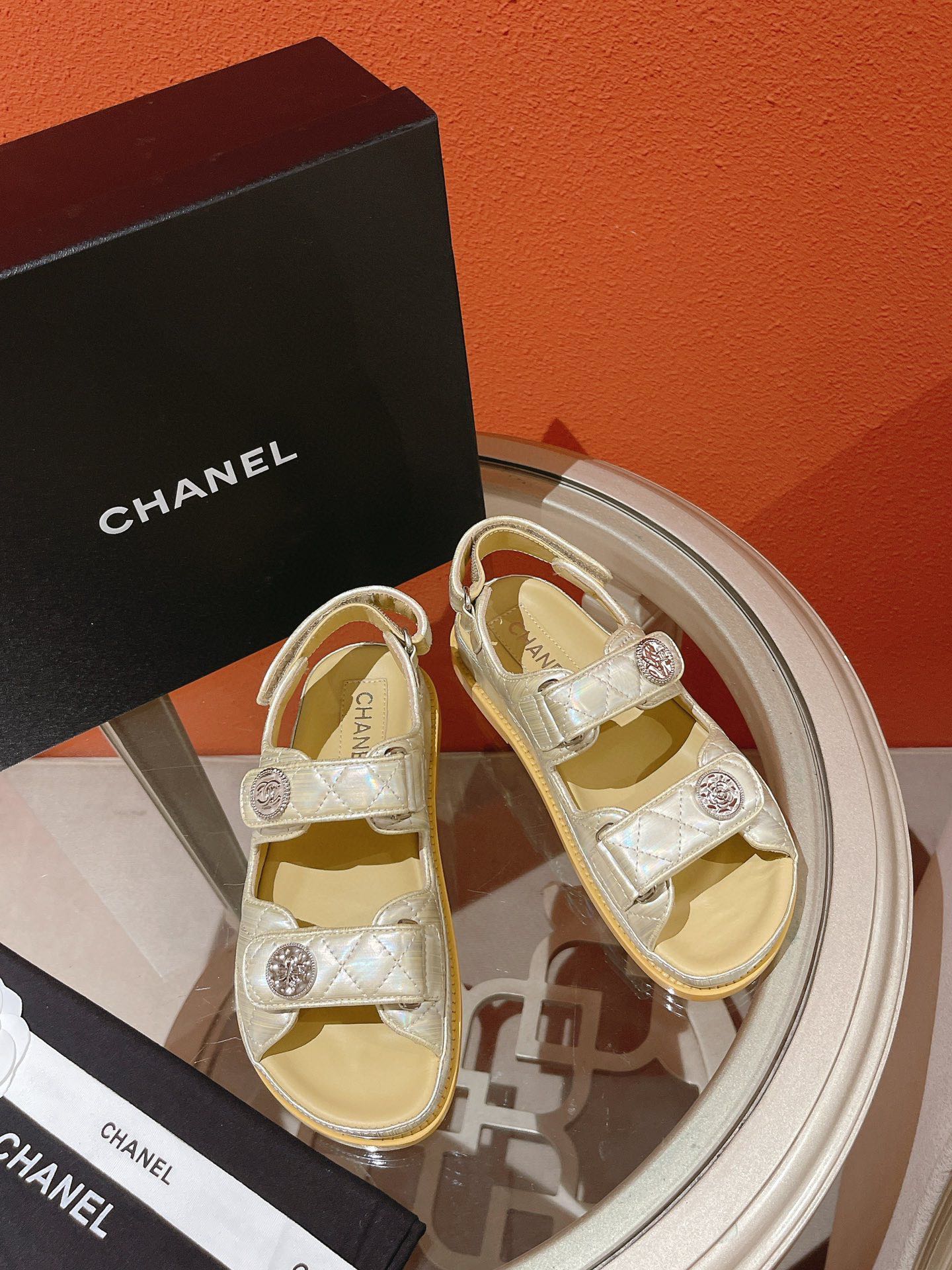 Chanel Shop
 Shoes Sandals Cowhide Lambskin Sheepskin Spring Collection