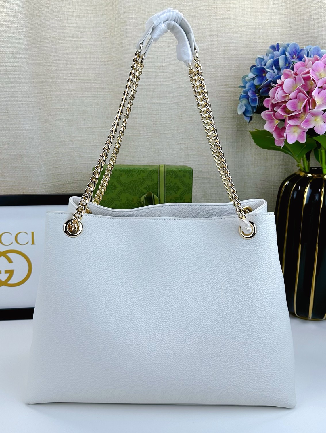 ブランド名 ダブルGフロントロックバッグ エレガントなデザイン