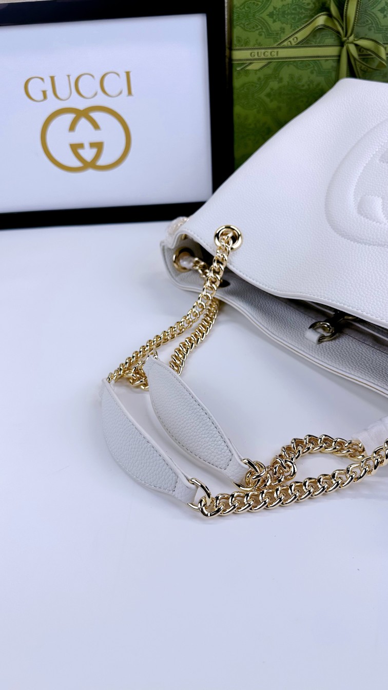 ブランド名 ダブルGフロントロックバッグ エレガントなデザイン