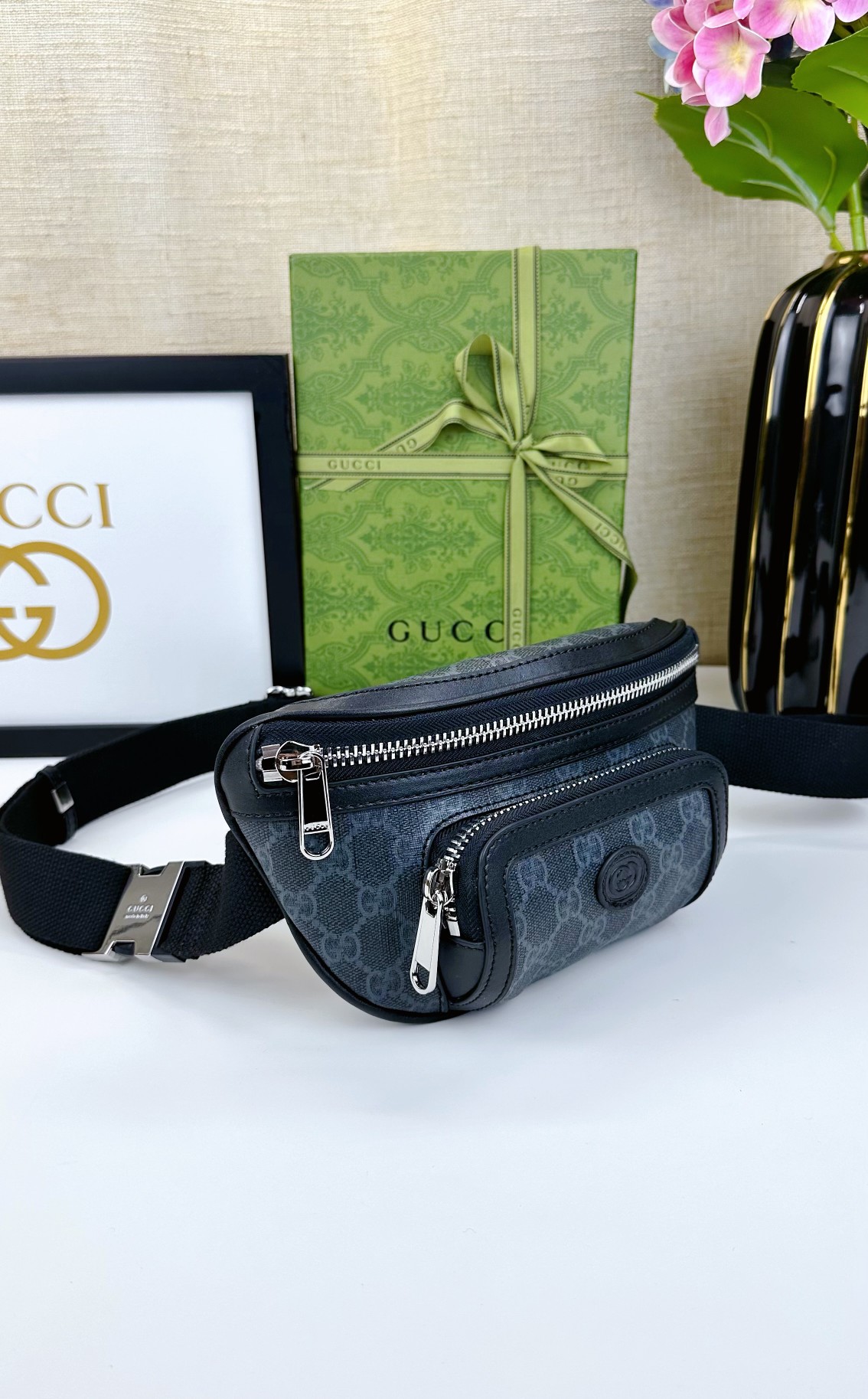 Gucci meo vintage 迷你手袋 - クラシックとモダンの融合