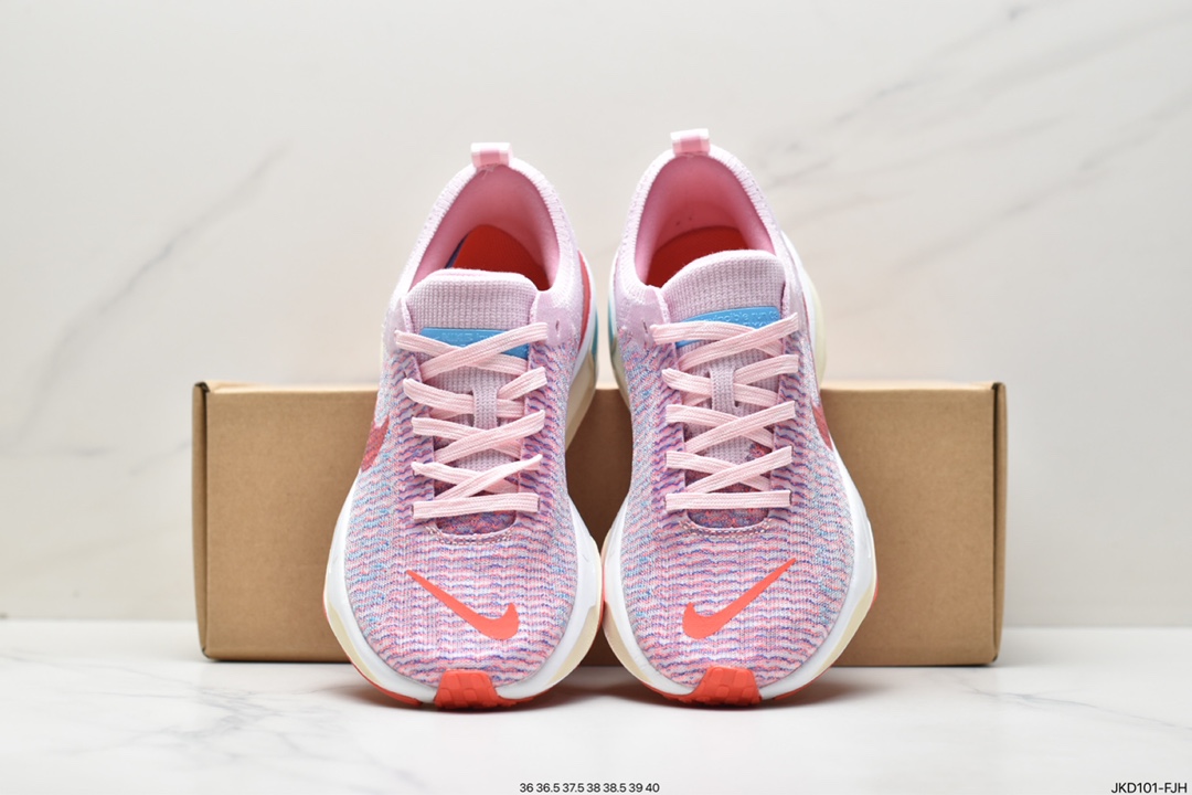 160 耐克NIKE ZOOMX INVINCIBLE RUN FK3 短跑马拉松系带系列轻量休闲运动慢跑鞋