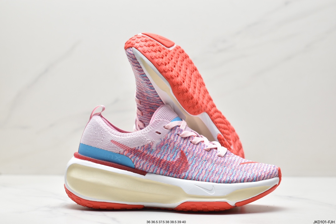 160 耐克NIKE ZOOMX INVINCIBLE RUN FK3 短跑马拉松系带系列轻量休闲运动慢跑鞋