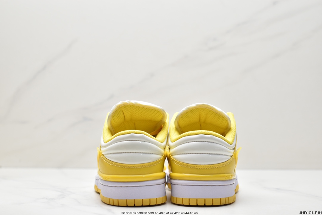 190 全新耐克Nike SB Dunk Low Twist”Panda”扣篮加强版系列低板鞋“黑白熊猫立体钩子”DZ2794-100