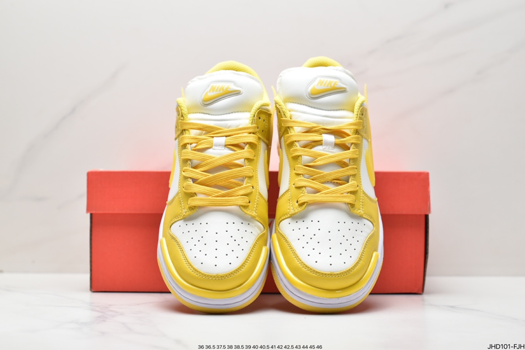 190 全新耐克Nike SB Dunk Low Twist”Panda”扣篮加强版系列低板鞋“黑白熊猫立体钩子”DZ2794-100