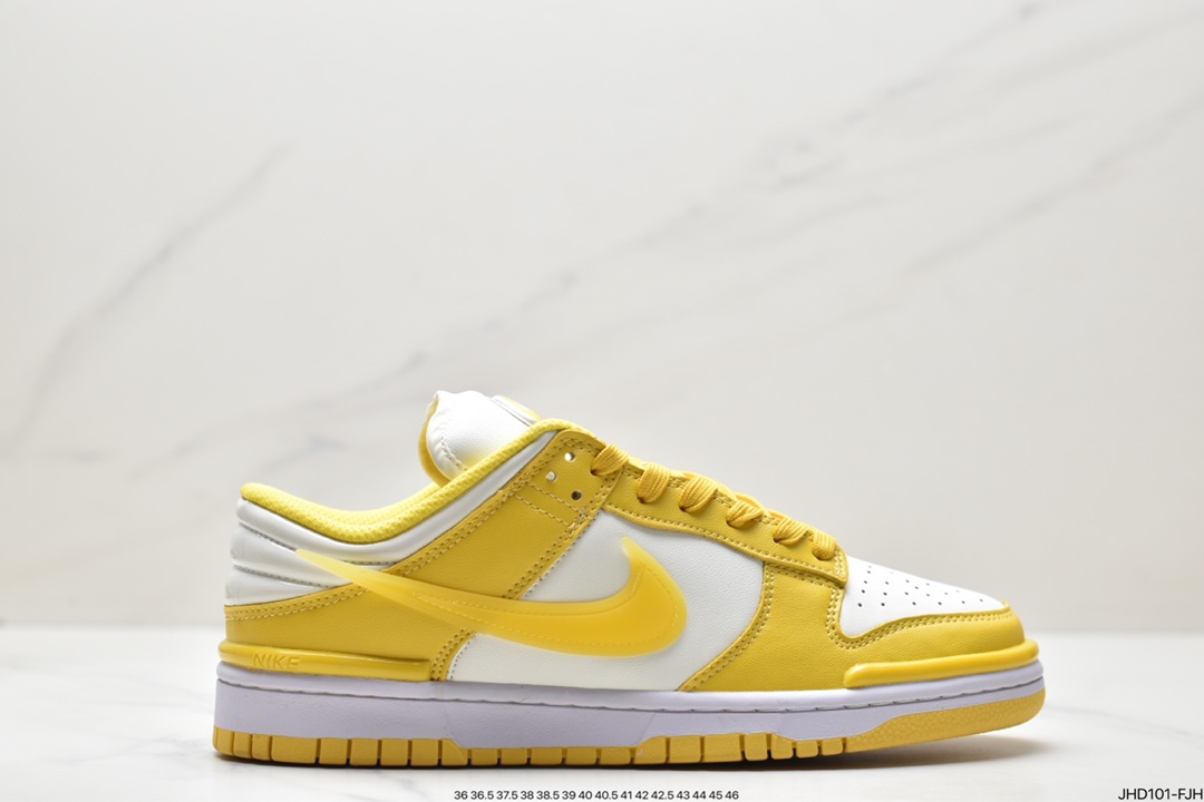 190 全新耐克Nike SB Dunk Low Twist”Panda”扣篮加强版系列低板鞋“黑白熊猫立体钩子”DZ2794-100
