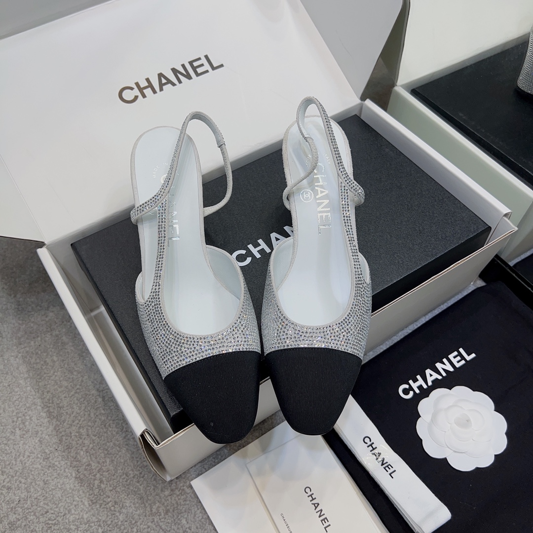 Chanel Shoes Sandals Genuine Leather Lambskin Sheepskin Spring/Summer Collection