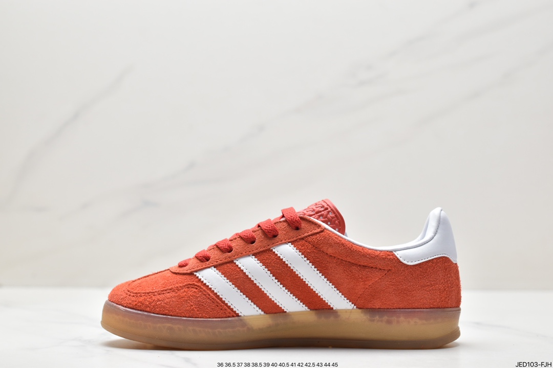 Adidas Originals Gazelle Indoor HQ8718 clover retro casual non-slip wear-resistant low-top sneakers