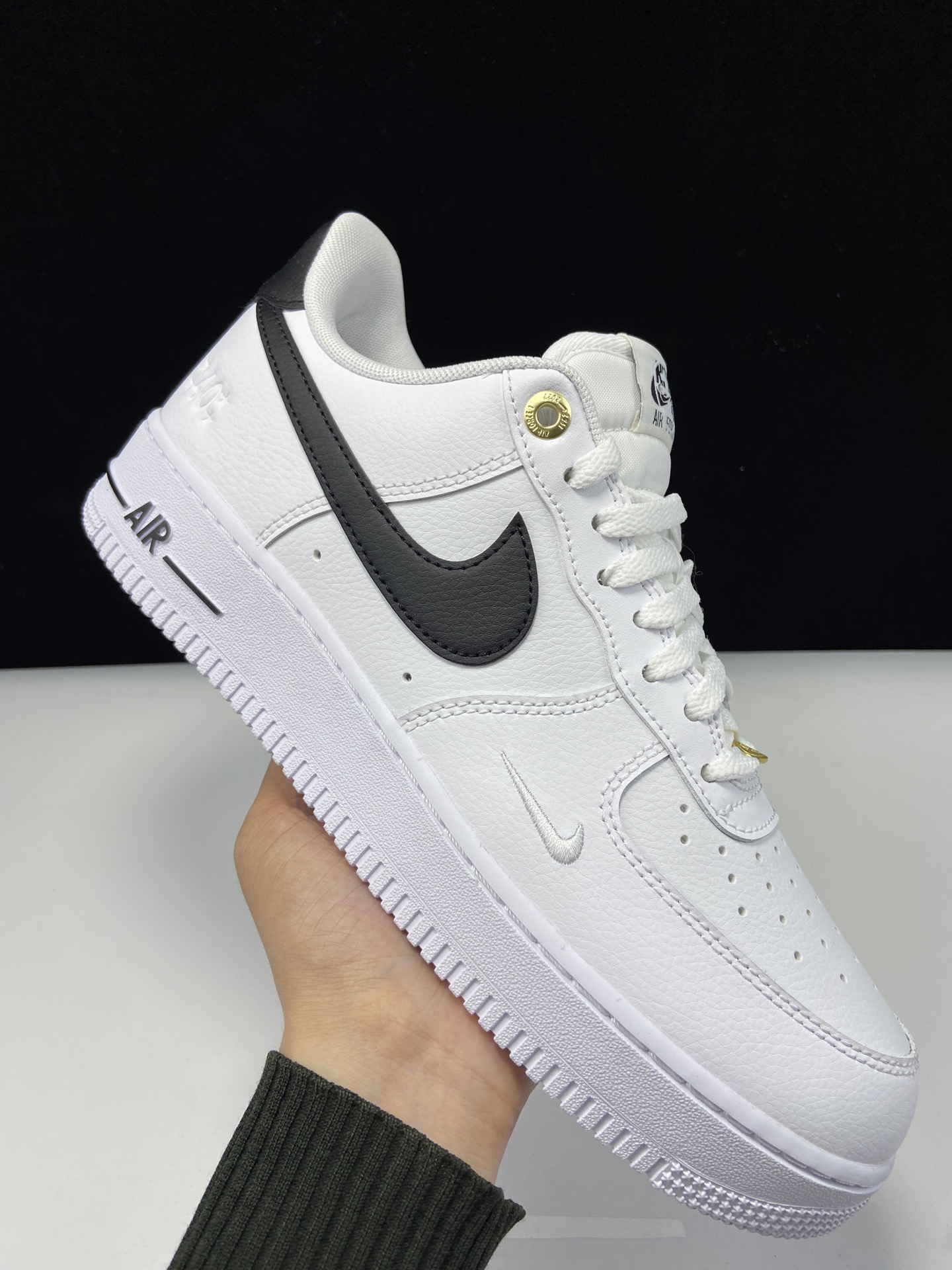 AF1白黑迷你勾尺码39-47.5总