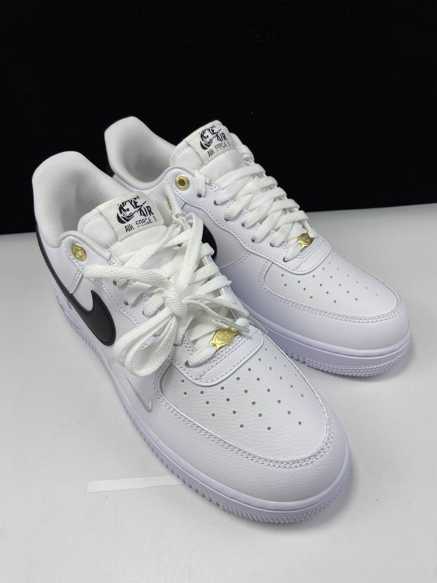 AF1白黑迷你勾尺码39-47.5总