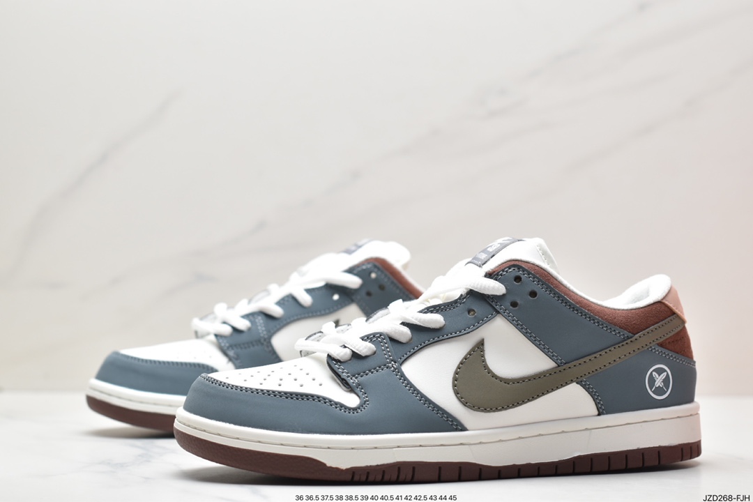 140 耐克Nike SB Dunk Low 扣篮系列 复古低帮休闲运动滑板板鞋 FQ1180-001