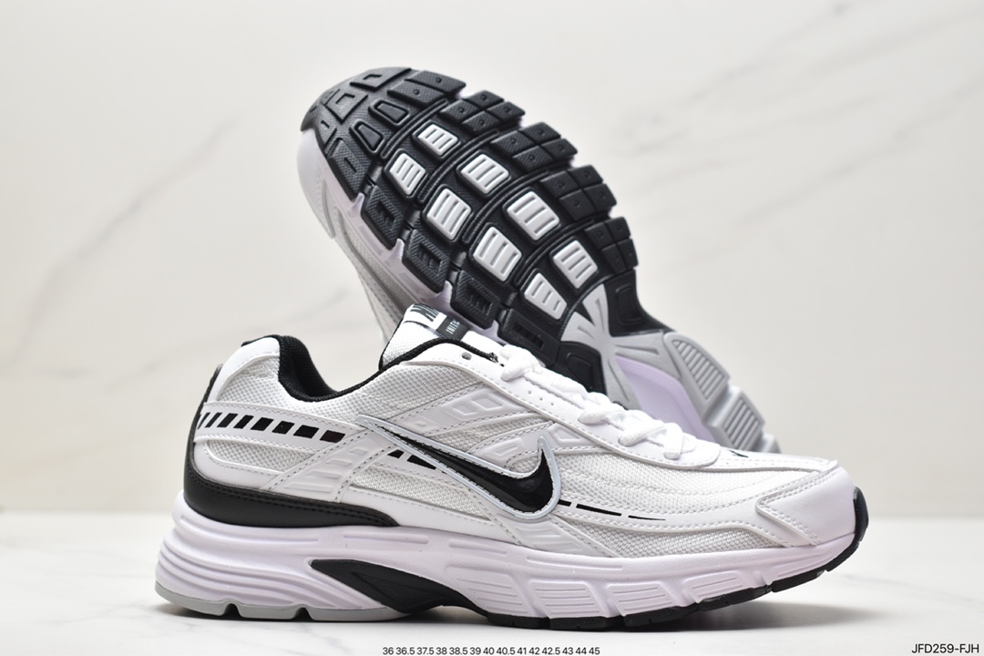 Nike Initiator 2020 retro dad shoes breathable mesh shiny silver wear-resistant non-slip outsole 394055-100