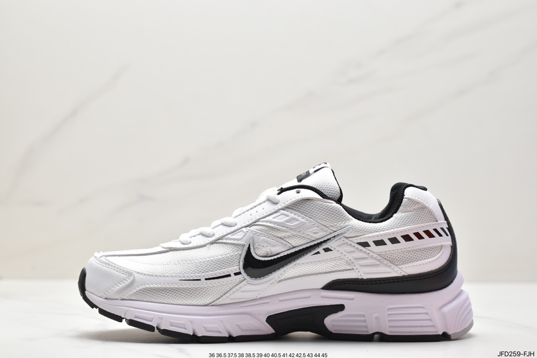 Nike Initiator 2020 retro dad shoes breathable mesh shiny silver wear-resistant non-slip outsole 394055-100