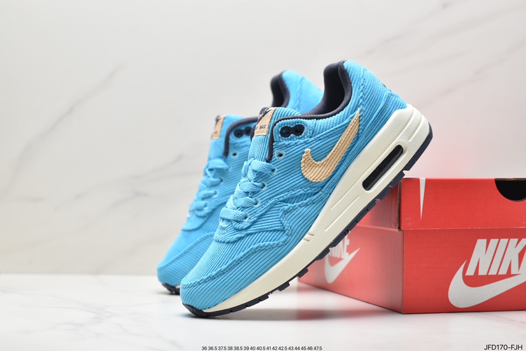 Nike Air Max 1 '87 OG replica sky blue retro casual running shoes FB8915-400