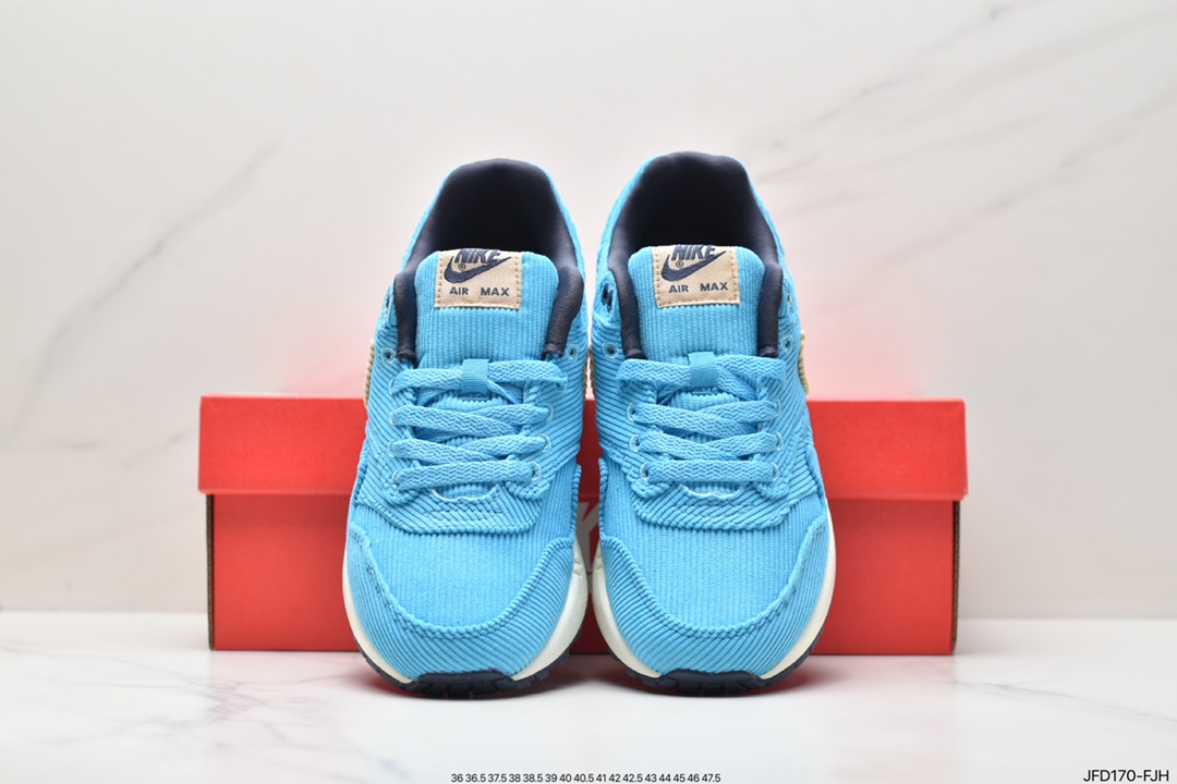 Nike Air Max 1 '87 OG replica sky blue retro casual running shoes FB8915-400