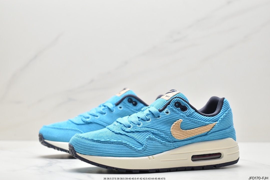 Nike Air Max 1 '87 OG replica sky blue retro casual running shoes FB8915-400