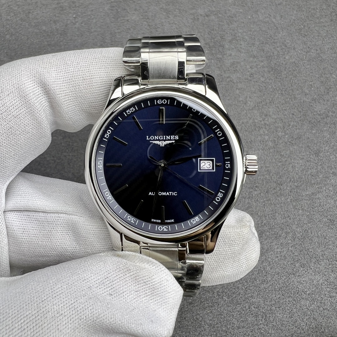 NO:142648,Sales artifact Longines Mingjiang series, the best famous craftsman replica, equipped with 2892 movement, 316L stainless steel, sapphire mirror, imported calfskin, three-dimensional oil embossed on the dial consistent with the authentic product, automatic twill treatment makes the watch more perfect interpretation!  Longines, longines, cowhide19860909销量神器 浪琴名匠系列,最好的名匠复刻 ,搭载2892机芯,316L精钢,蓝宝石镜面,进口头层小牛皮,表盘立体油压纹与正品一致,自动陀斜纹处理,令手表更完美诠释！,浪琴,longines,cowhide,Watch