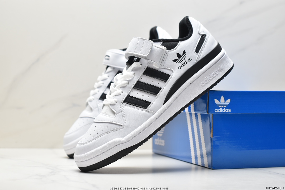 Adidas Originals Forum 84 Low Rome series Velcro sneakers FY7757