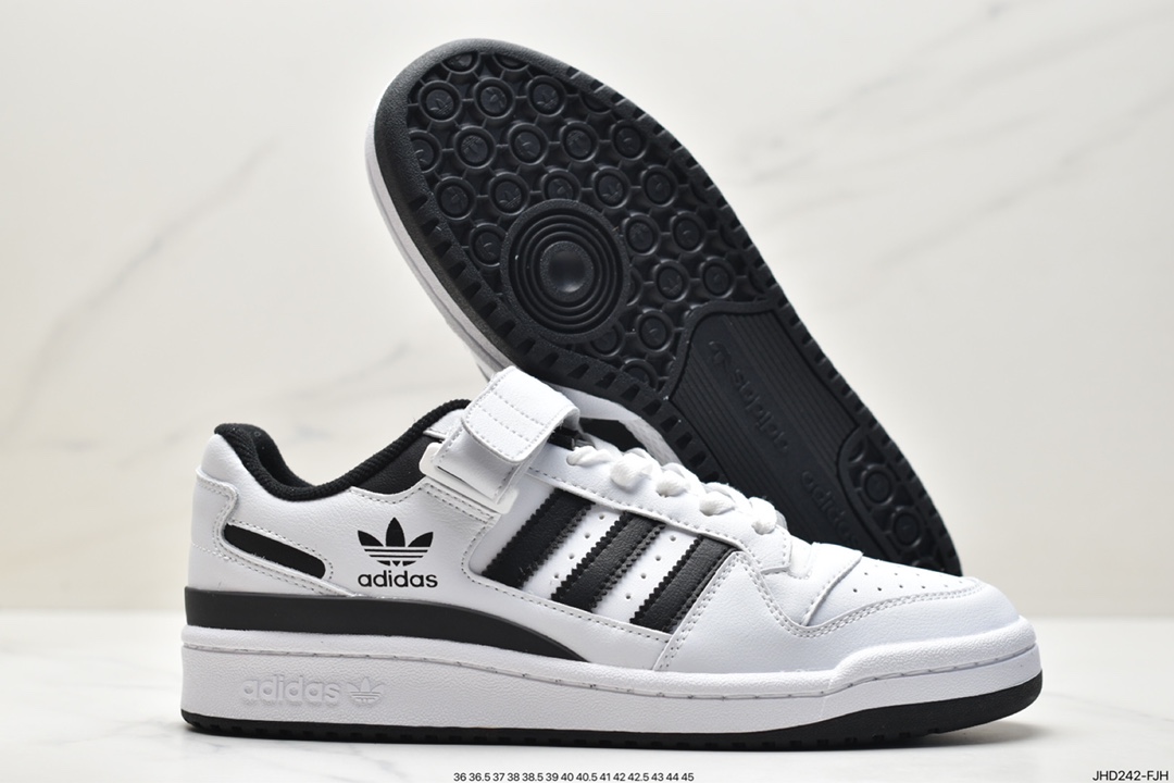 Adidas Originals Forum 84 Low Rome series Velcro sneakers FY7757