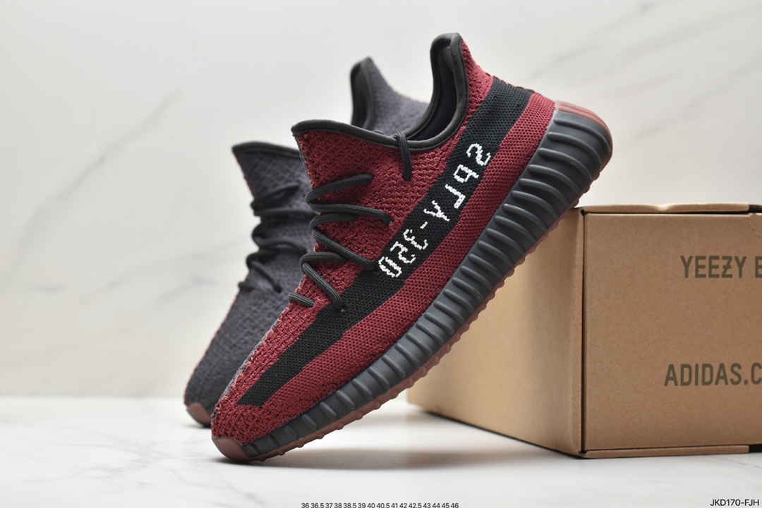 Yeezy Boost 350 V2 versatile lightweight popcorn midsole casual sports jogging shoes RH7337