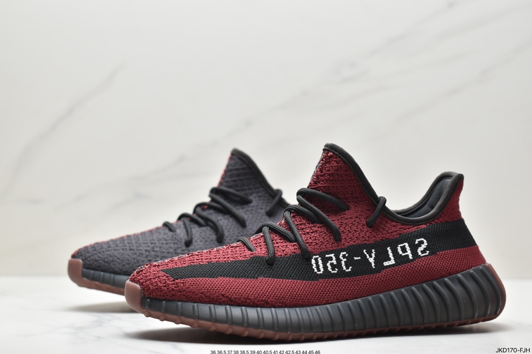 Yeezy Boost 350 V2 versatile lightweight popcorn midsole casual sports jogging shoes RH7337