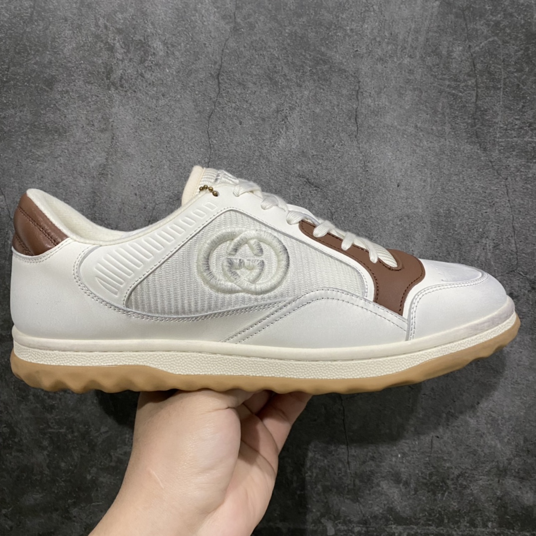 【代购版本】Gucci 古驰 MAC80 低帮休闲板鞋 海淘代购专供品质 原鞋开发 正确楦型 正确固特异无胶走线工艺 手工做旧工艺 配件齐全 进口皮料 匠心打造 其用料及细节已争取最大限度还原公司正品 实拍如图 所见即所得 谨防混卖 尺码:35 36 37 38 39 40 41 42 43 44 45-选品中心