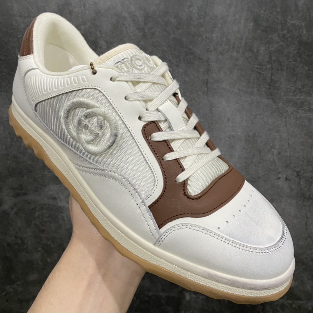 图片[3]-【代购版本】Gucci 古驰 MAC80 低帮休闲板鞋 海淘代购专供品质 原鞋开发 正确楦型 正确固特异无胶走线工艺 手工做旧工艺 配件齐全 进口皮料 匠心打造 其用料及细节已争取最大限度还原公司正品 实拍如图 所见即所得 谨防混卖 尺码：35 36 37 38 39 40 41 42 43 44 45-选品中心