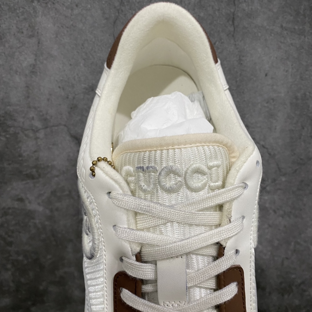 图片[8]-【代购版本】Gucci 古驰 MAC80 低帮休闲板鞋 海淘代购专供品质 原鞋开发 正确楦型 正确固特异无胶走线工艺 手工做旧工艺 配件齐全 进口皮料 匠心打造 其用料及细节已争取最大限度还原公司正品 实拍如图 所见即所得 谨防混卖 尺码：35 36 37 38 39 40 41 42 43 44 45-选品中心