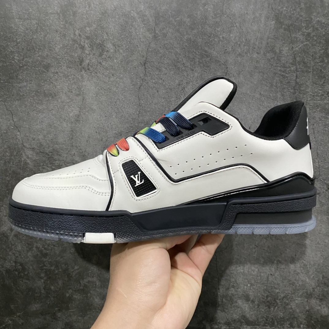 [Top-grade version without glue] Available for pick-up on the same day LV Trainer series high-end sports shoes