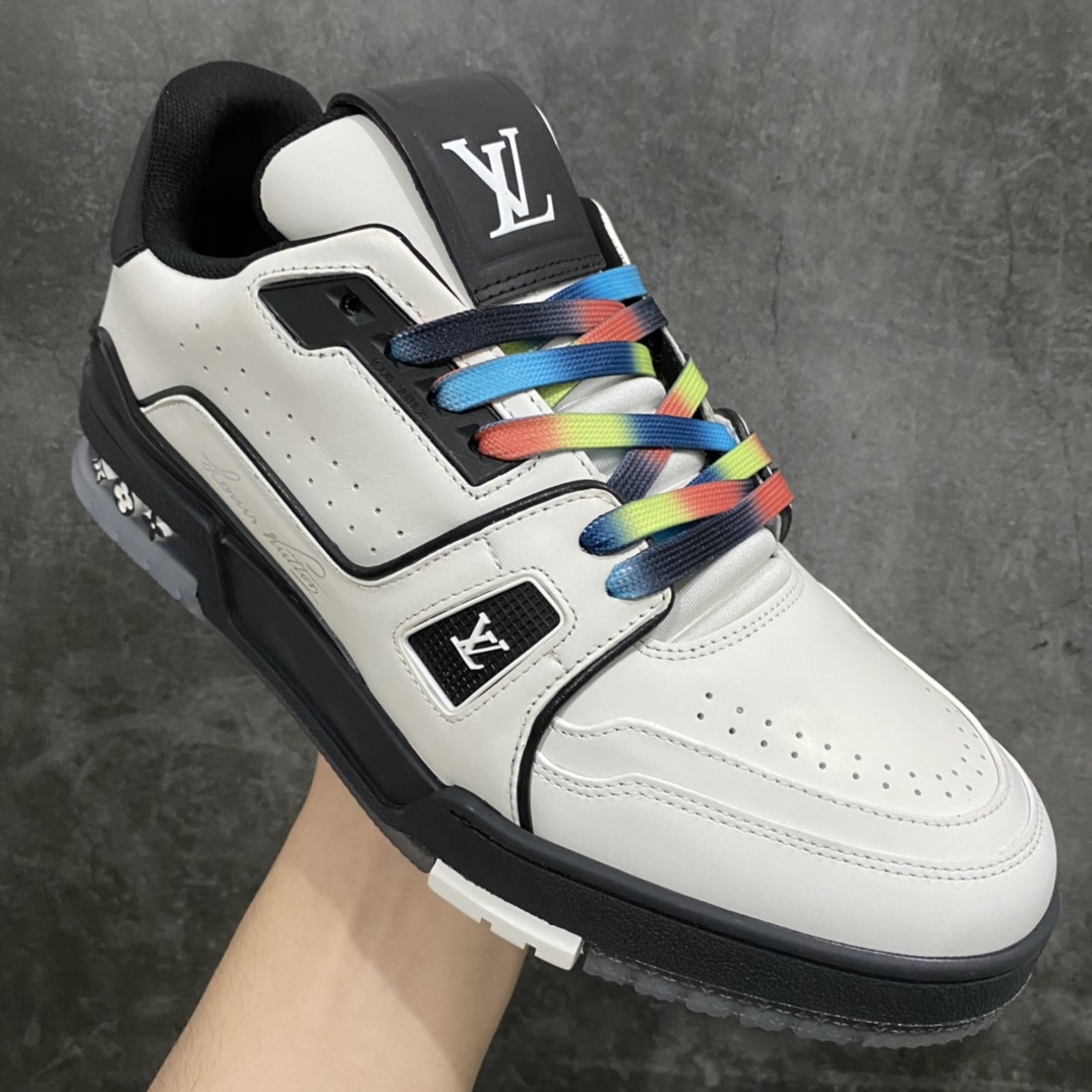 [Top-grade version without glue] Available for pick-up on the same day LV Trainer series high-end sports shoes