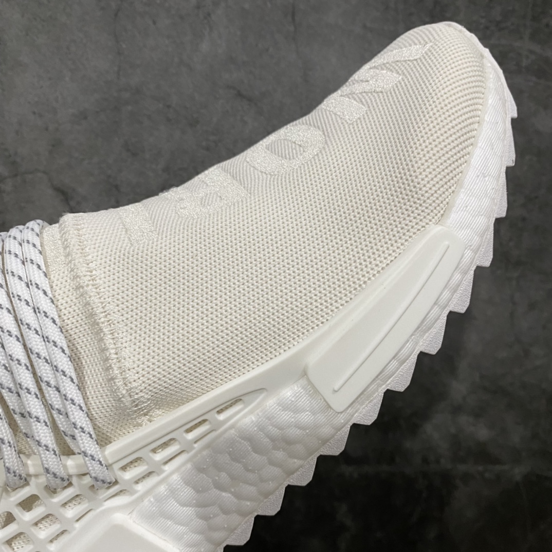 [Foreign trade pure original] Pharrell Williams x Adidas Hu Race Feidong joint white AC7031