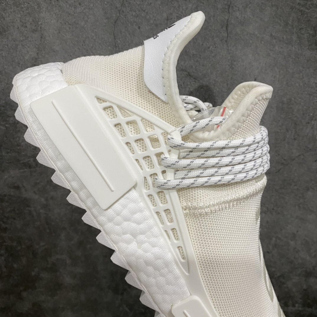 [Foreign trade pure original] Pharrell Williams x Adidas Hu Race Feidong joint white AC7031