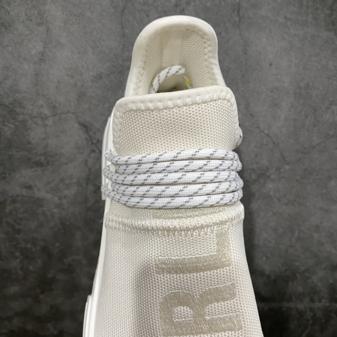 [Foreign trade pure original] Pharrell Williams x Adidas Hu Race Feidong joint white AC7031