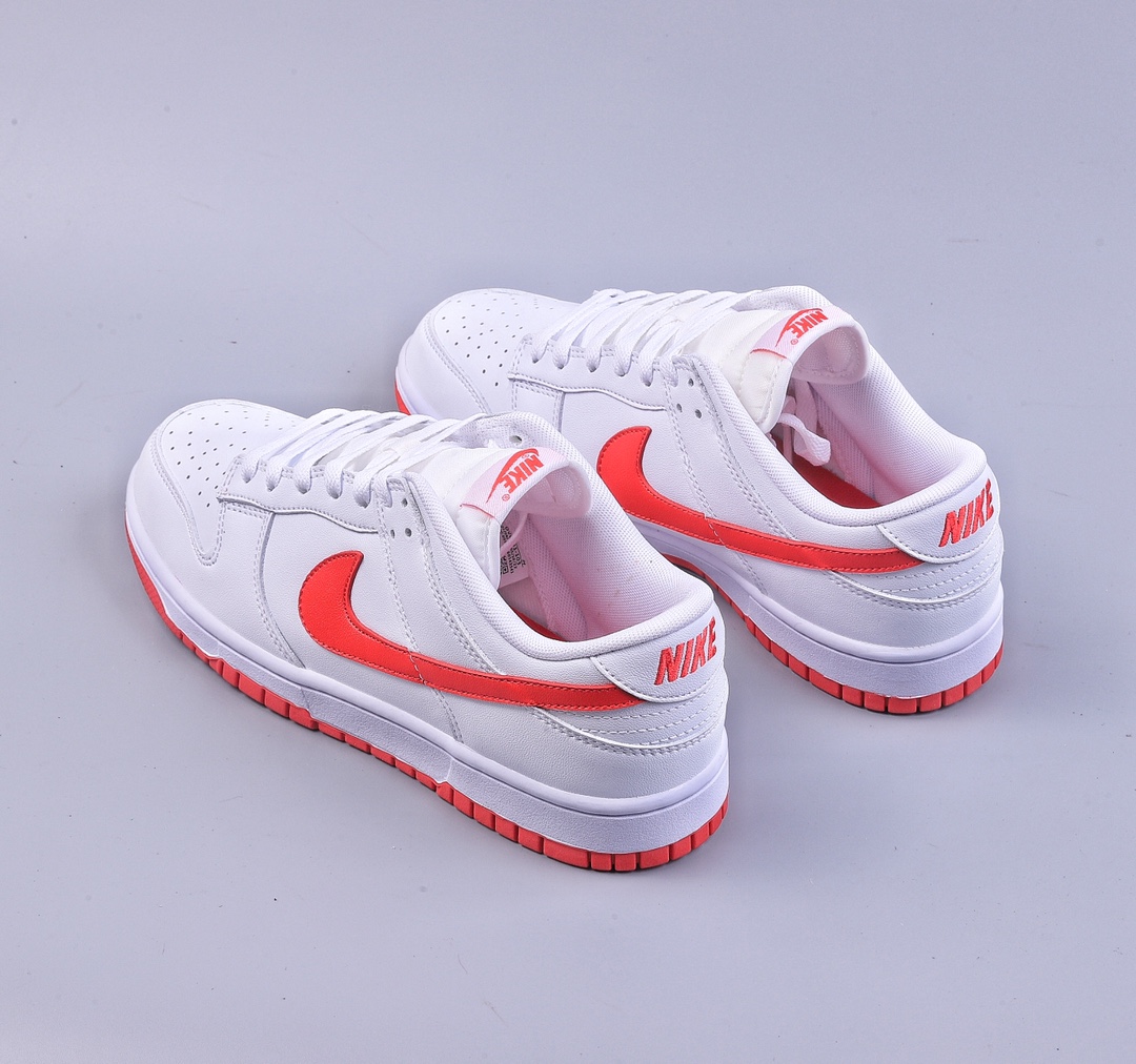 F Nike SB Dunk Low White Red Highly Recommended DV0831-103