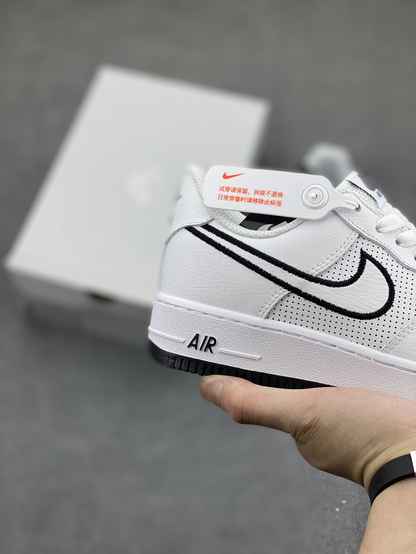 Nike Women's Air Force 1 '07 White/Noble Red Casual Sneakers FJ4211-100 6 i1684275615 2855 4