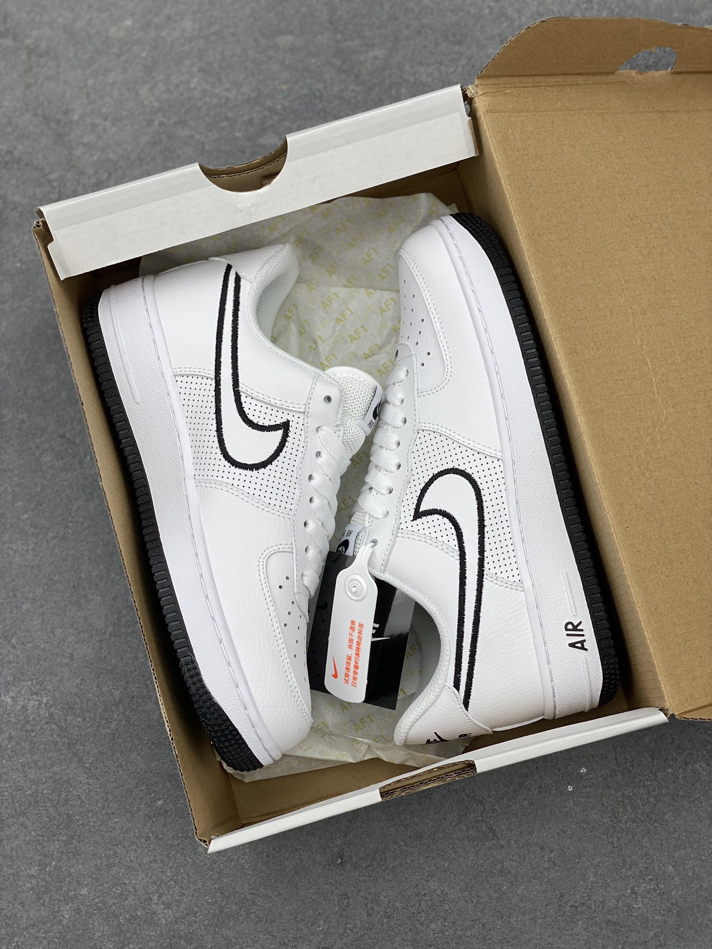 Nike Women's Air Force 1 '07 White/Noble Red Casual Sneakers FJ4211-100 10 i1684275615 5605 8