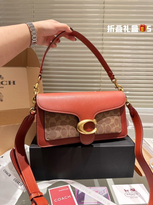 Coach Tabby Chambray Crossbody Bag, Leather, Designer Handbag for Women 1 Coach Tabby Chambray Crossbody Bag, Leather, Designer Handbag for Women
