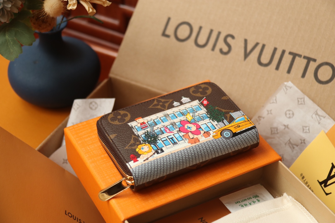 Louis Vuitton Vivienne Holidays 2022 系列推出限定款 Zippy 零钱包