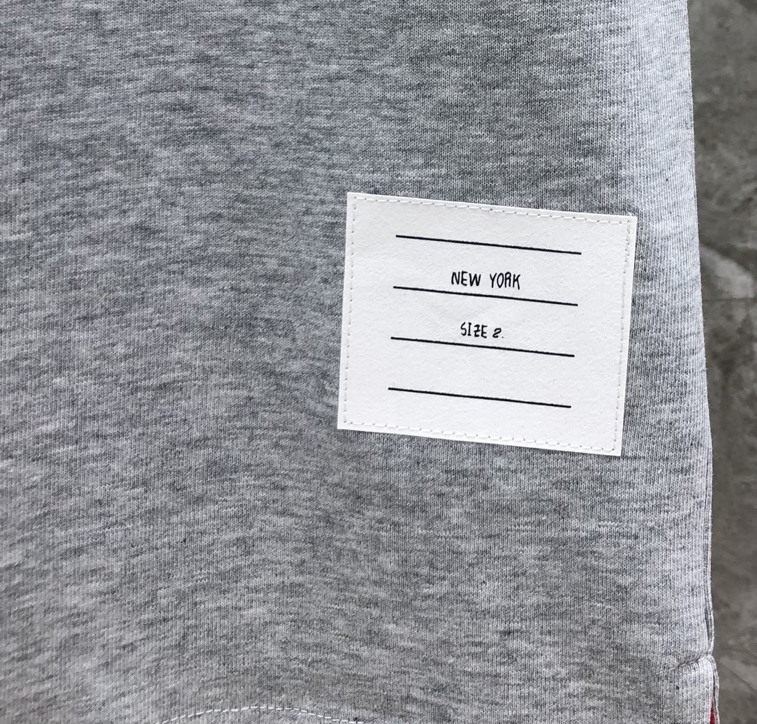 톰브라운 닻 무늬 크루넥 남성 반팔 티셔츠 상세 이미지 7