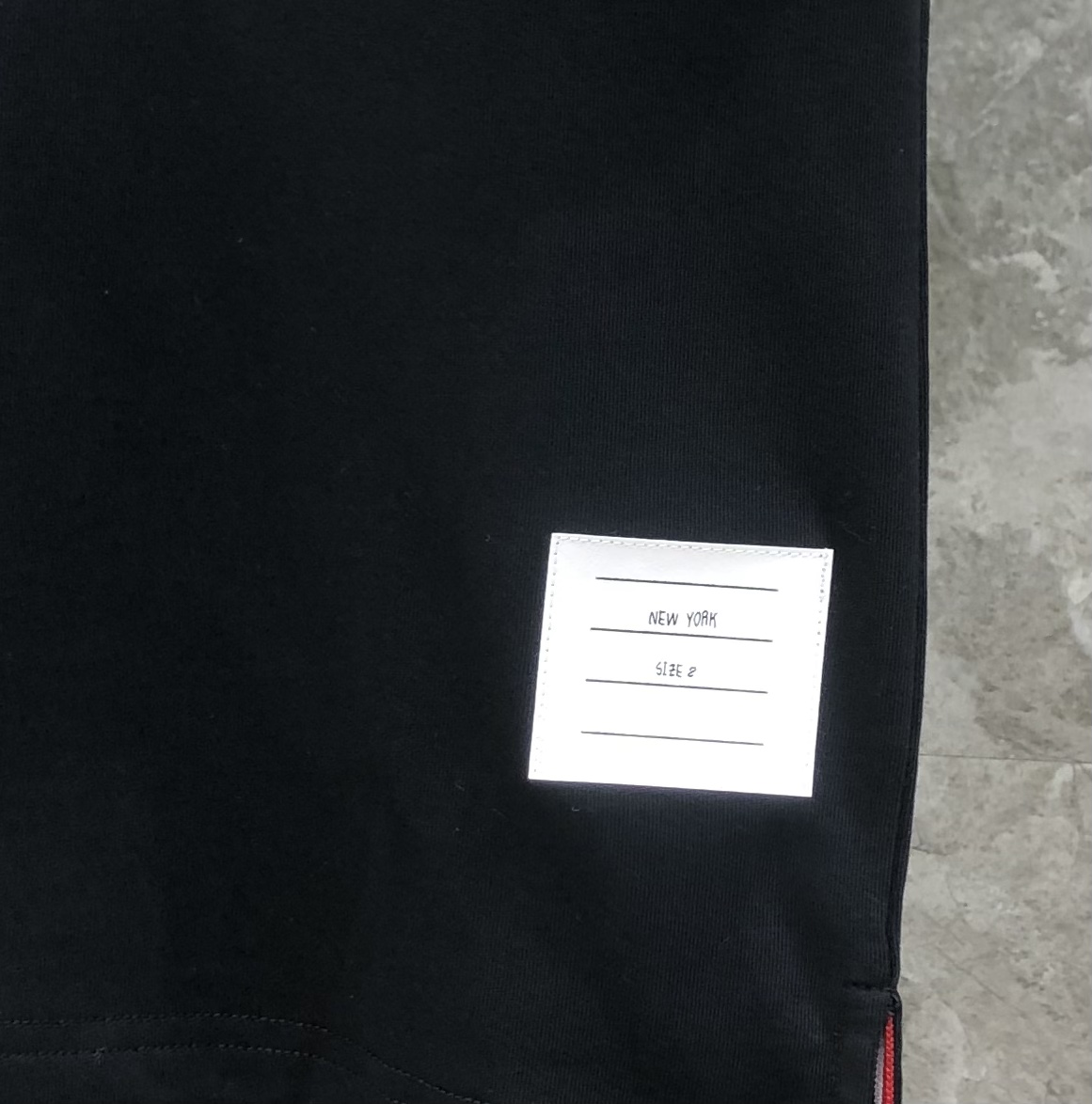 톰브라운 닻 패턴 크루넥 남성 반팔 티셔츠 상세 이미지 6