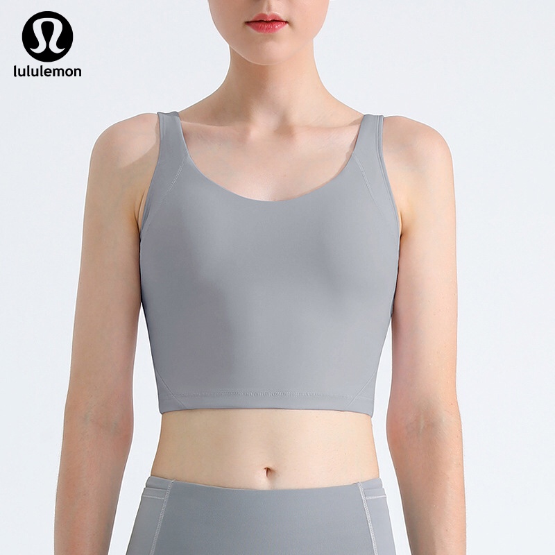 Lululemon tank yoga gray