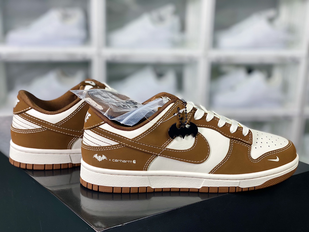 260 SB Dunk Low”Industrial Blue/Beige/Bat”扣篮系列板鞋“棕黄米白卡哈特蝙蝠侠”FC1688-700