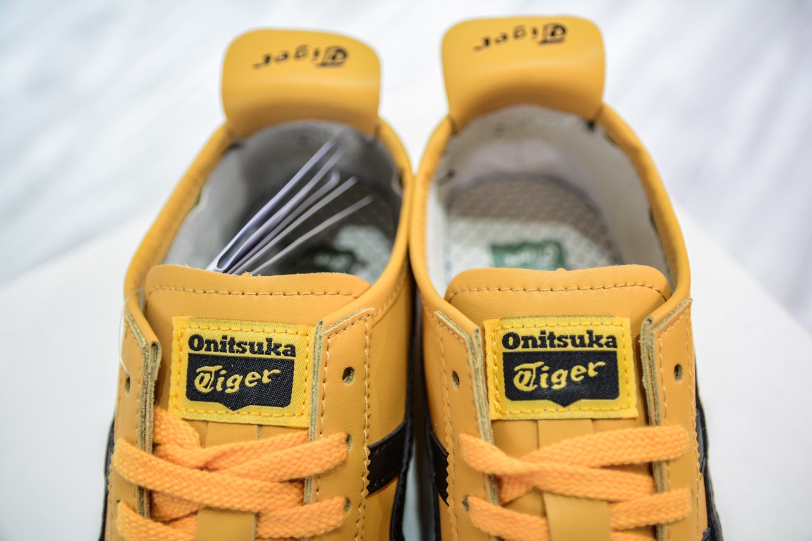 R Top Asics Onitsuka Tiger Mexico 66 Bruce Lee Black and Yellow