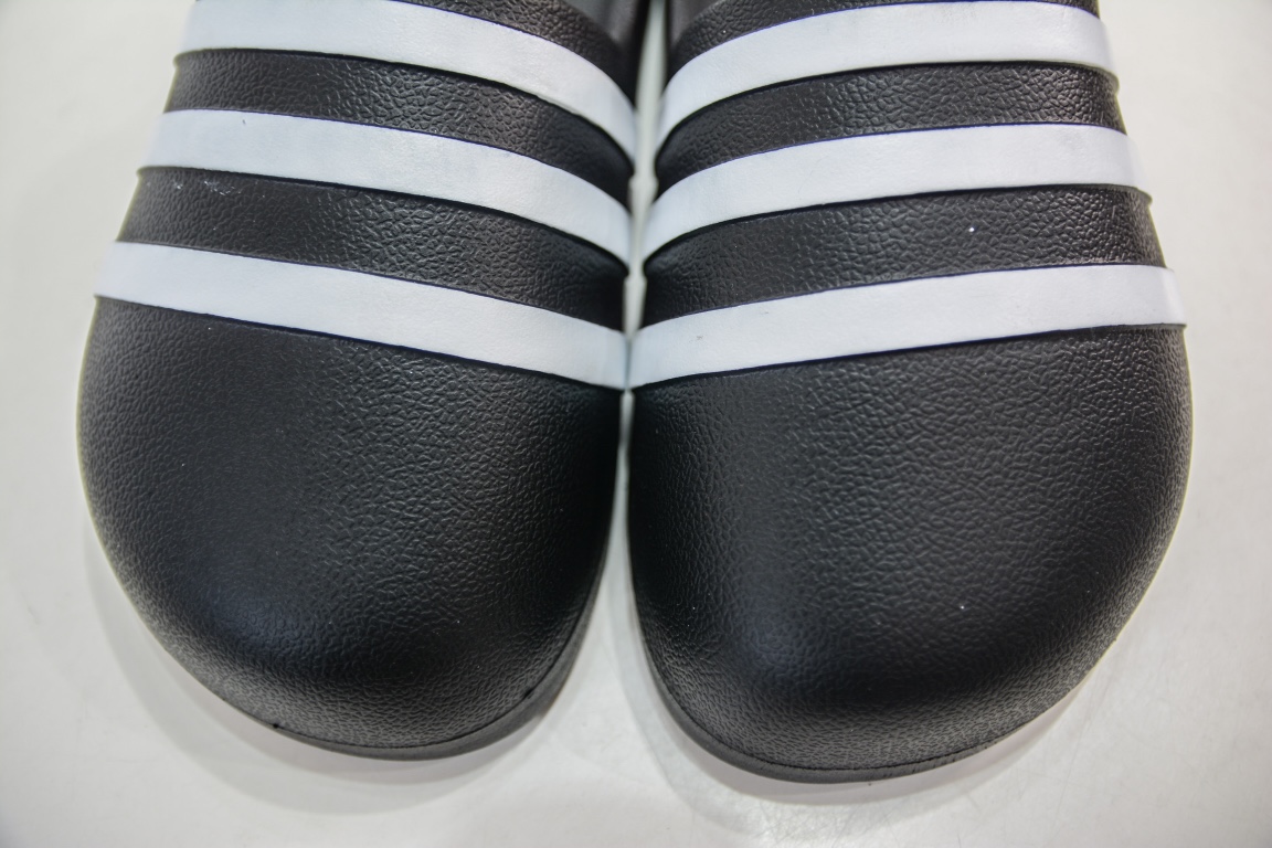 E Adidas Originals Adilette Adifom Black and White Trefoil HQ7218