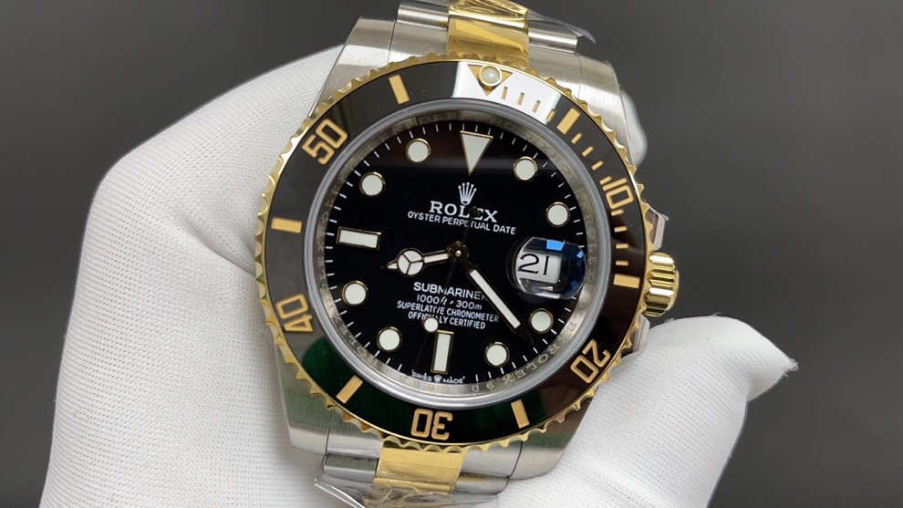 Rolex 今日推荐 劳力士 间金黑鬼 3135 C版