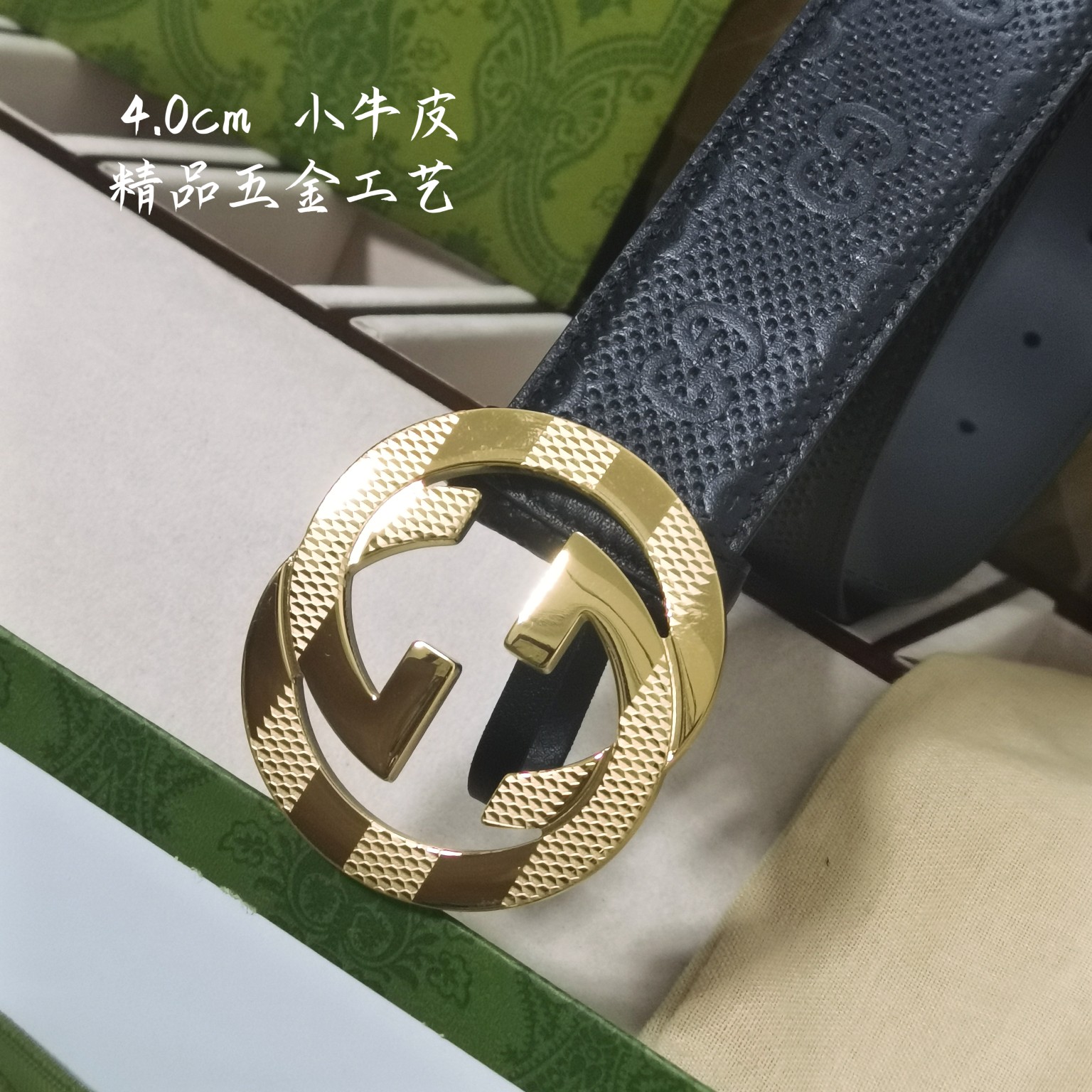 Gucci经典款面进口原厂皮搭配原厂