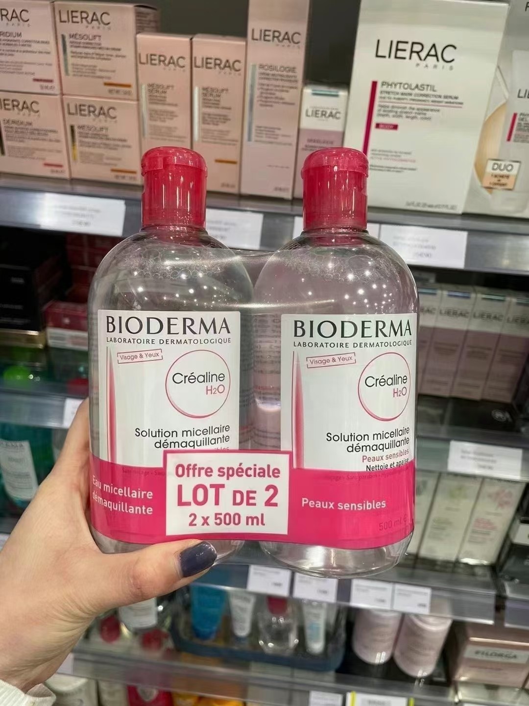 法国贝德玛卸妆水500ml 商品图片 1